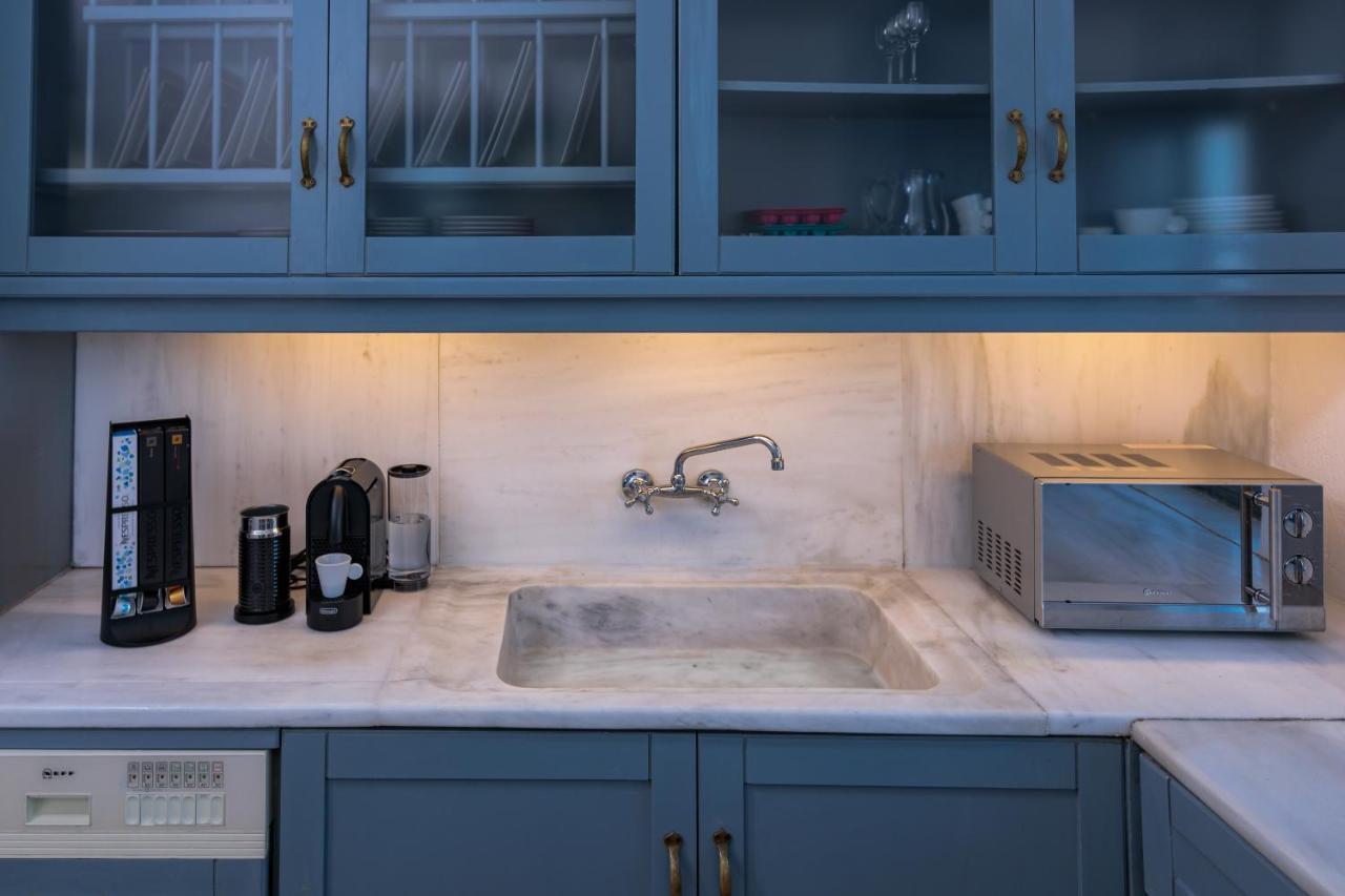אימרוביגלי Azure Villa Santorini מראה חיצוני תמונה