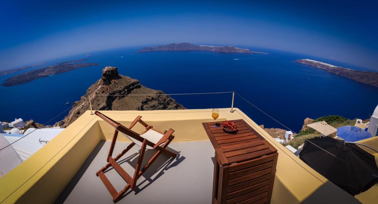 אימרוביגלי Azure Villa Santorini מראה חיצוני תמונה