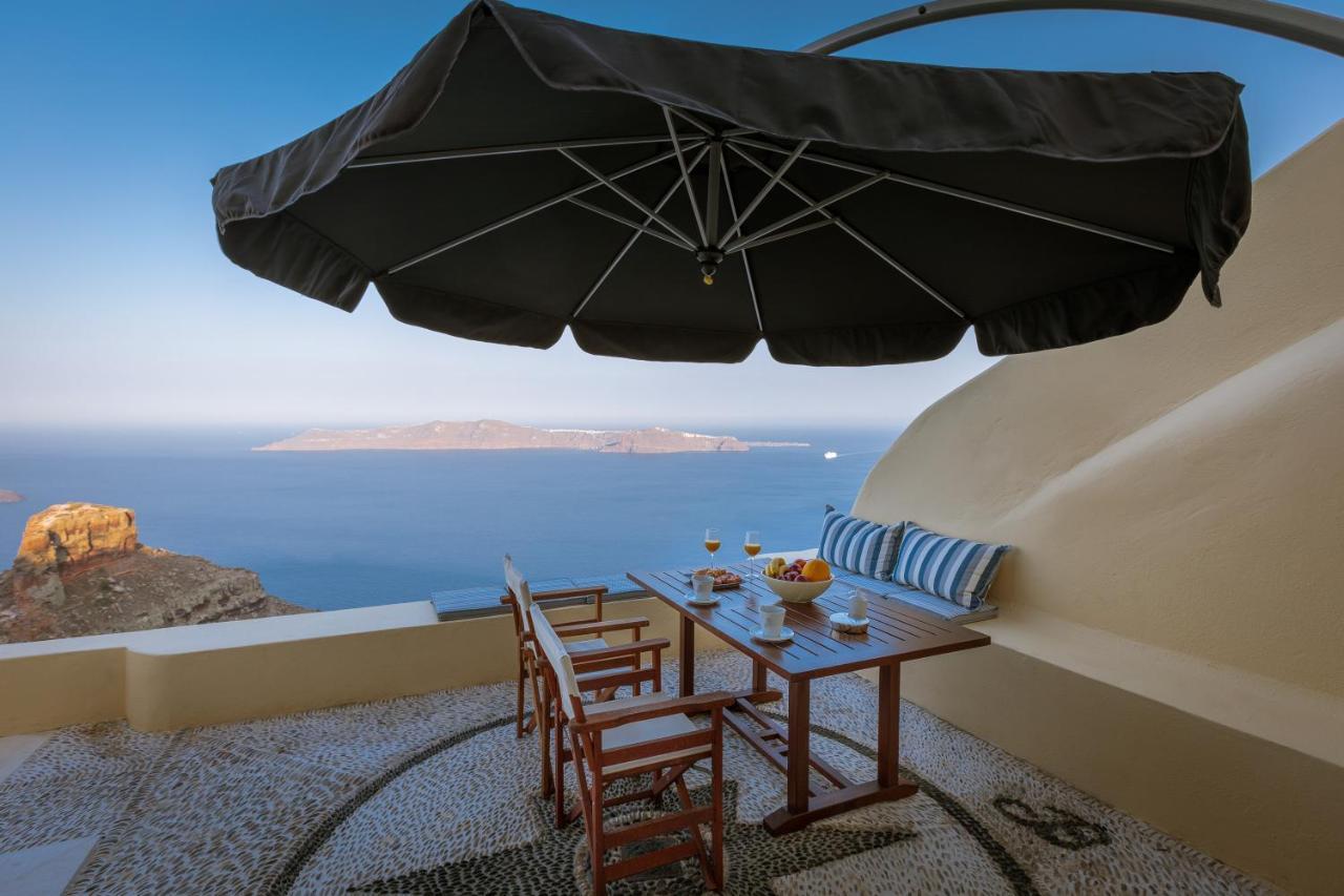 אימרוביגלי Azure Villa Santorini מראה חיצוני תמונה